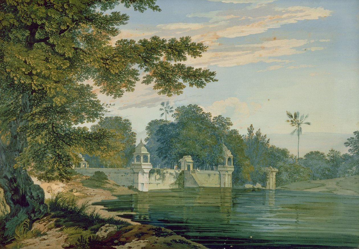 A View Near Agra by William Hodges