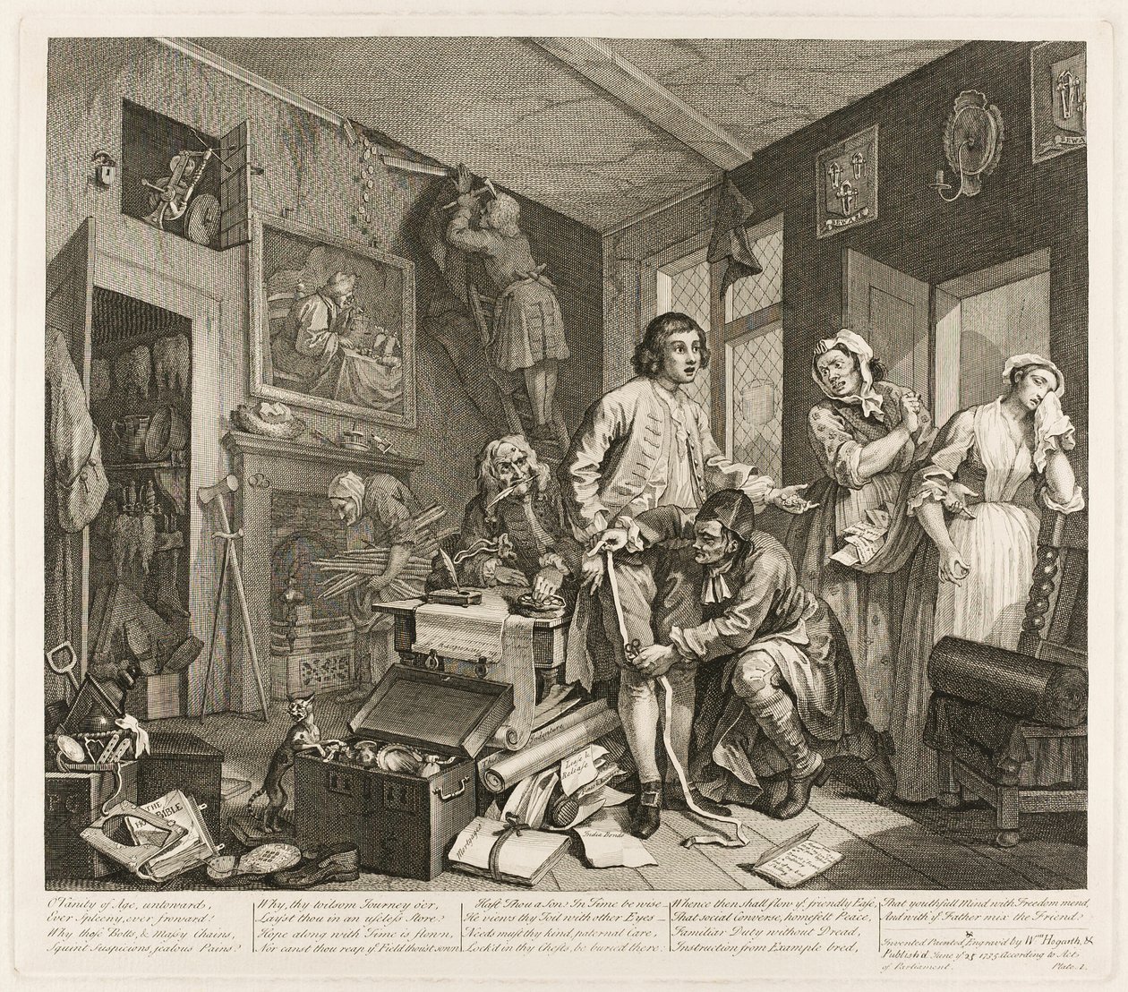 Plate One, from A Rake