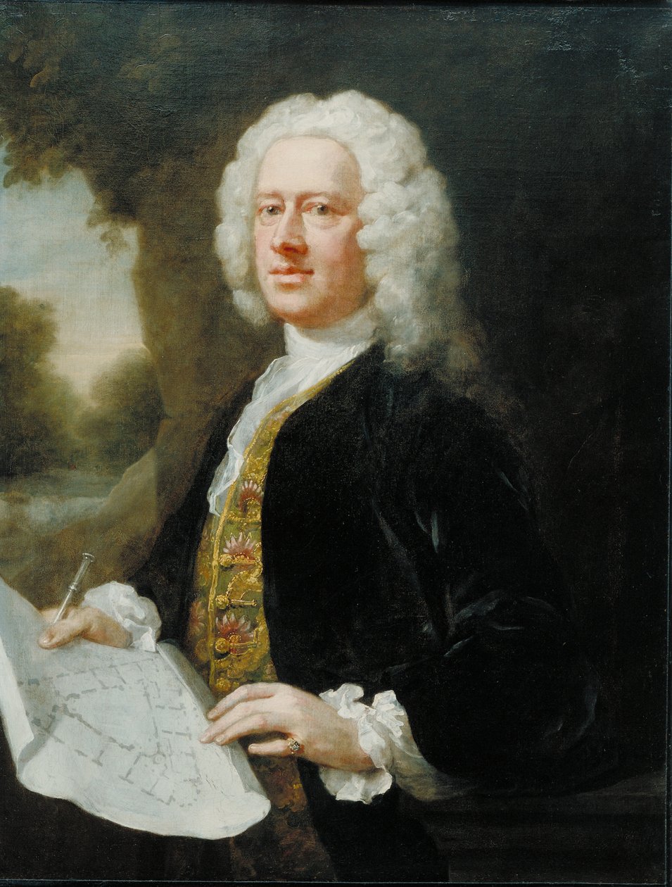 Portrait of Theodore Jacobson, 1742 by William Hogarth