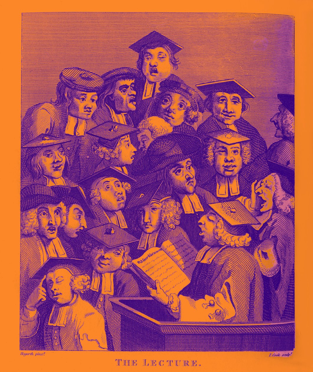 The Lecture by William Hogarth