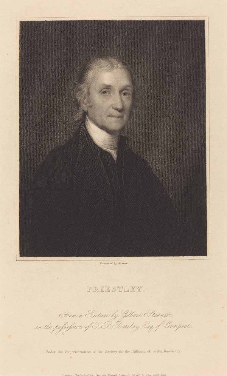 Priestley by William Holl I after Gilbert Stuart