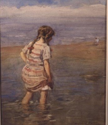 Paddling by William Marshall Brown