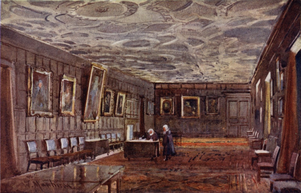 The Combination Room, St Johns College by William Matthison