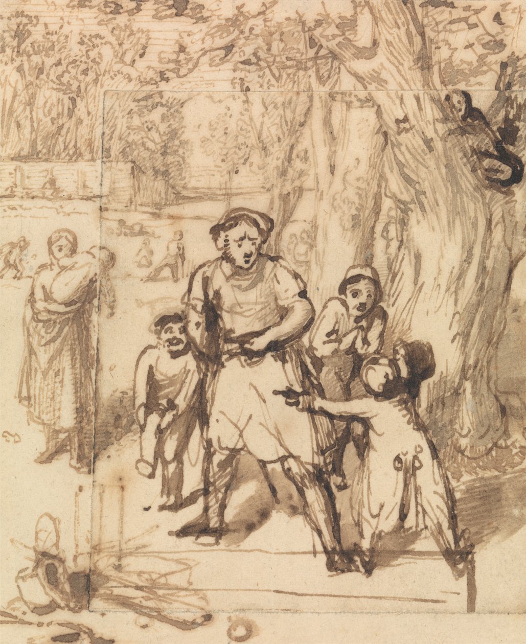 The Fight Interrupted by William Mulready