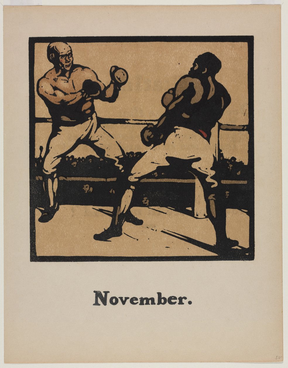 An Almanac of Twelve Sports: Boxing by William Nicholson