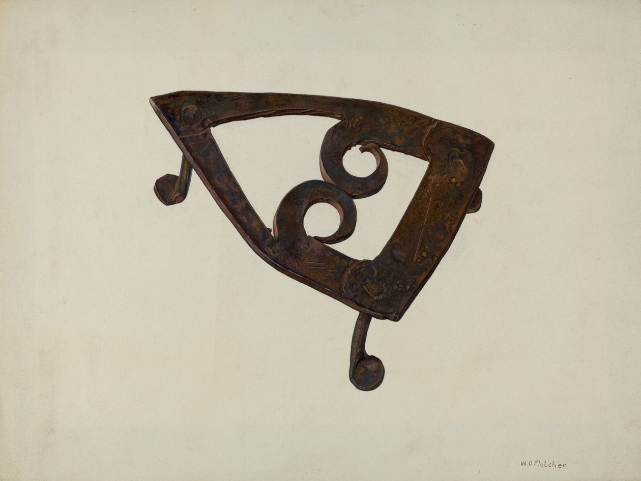 Iron Trivet by William O. Fletcher