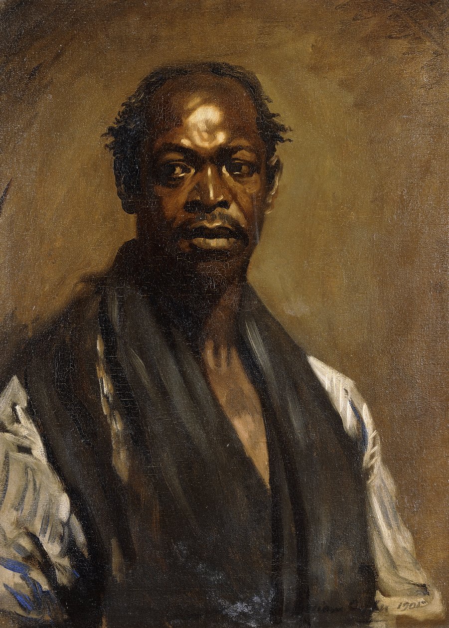 Portrait of a Negro by William Orpen