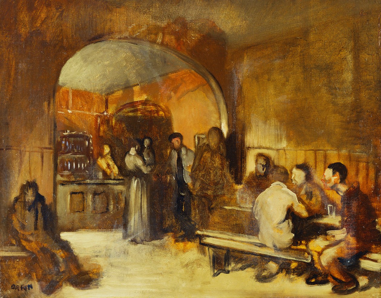 Tavern Interior by William Orpen