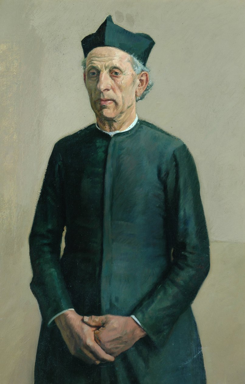 Village Priest by William Rothenstein