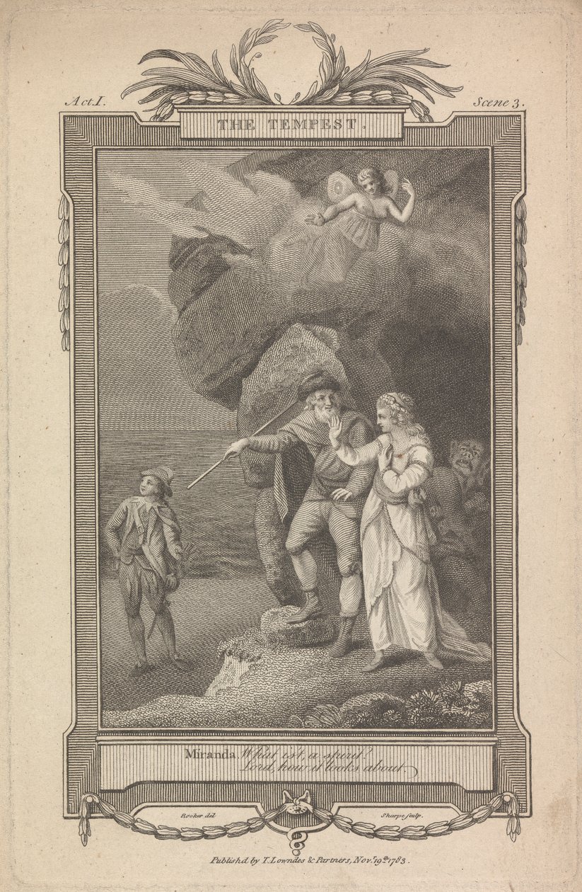 The Tempest, Act I Sc. 3 by William Sharp