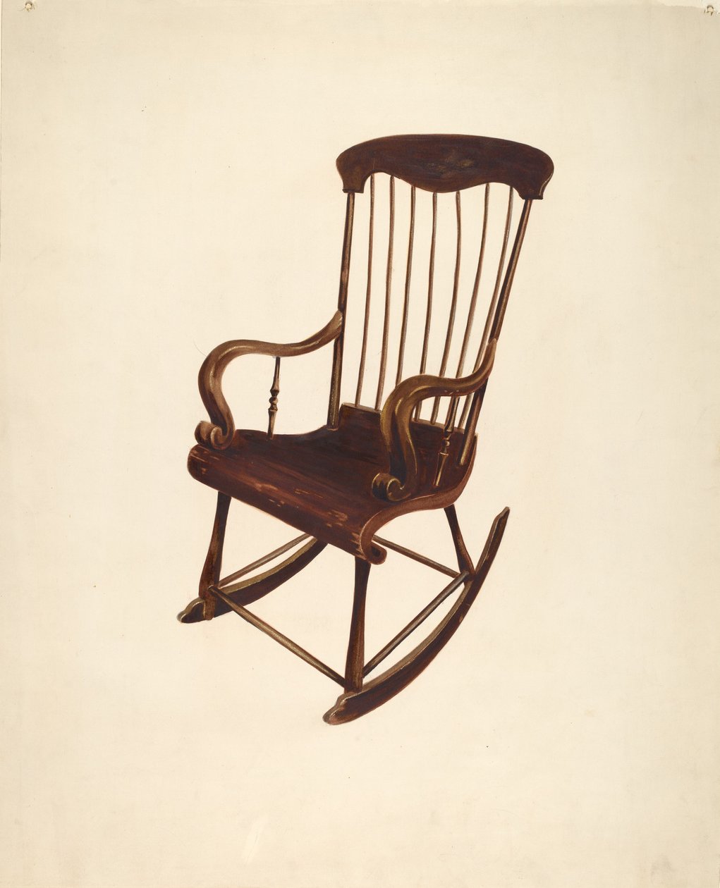 Rocking Chair: Bishop Hill by William Spiecker