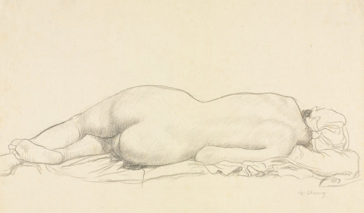 Reclining Nude by William Strang