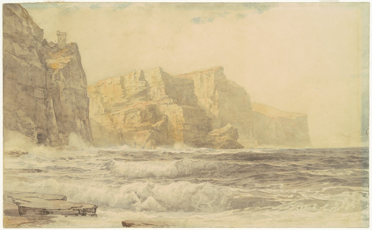 Baldart Castle, Kilkee, County Clare, Ireland by William Trost Richards
