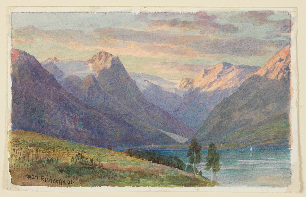 Fjord in Norway by William Trost Richards