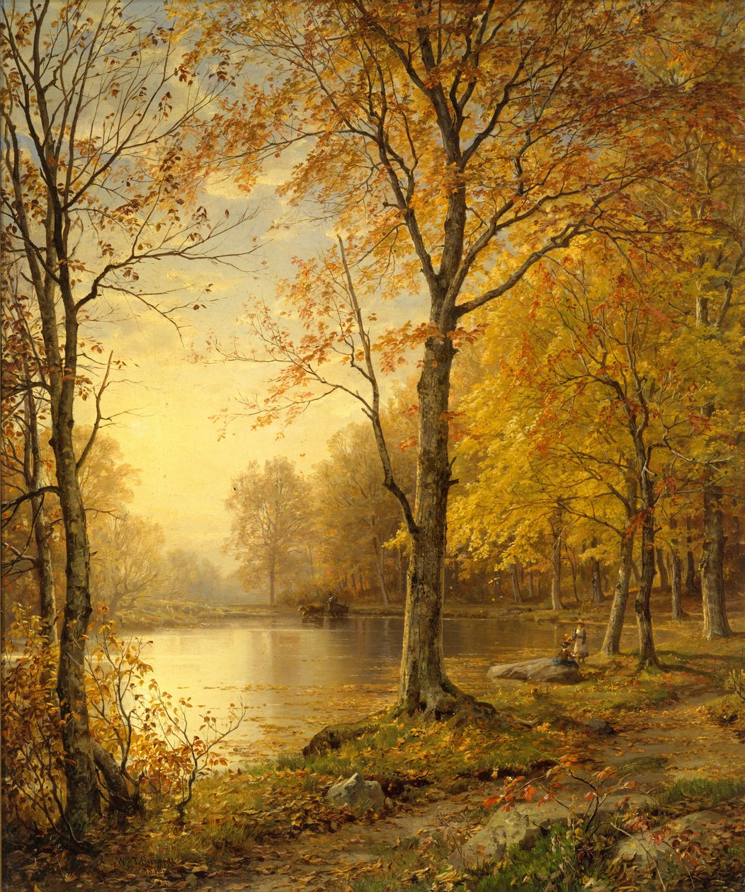 Indian Summer by William Trost Richards