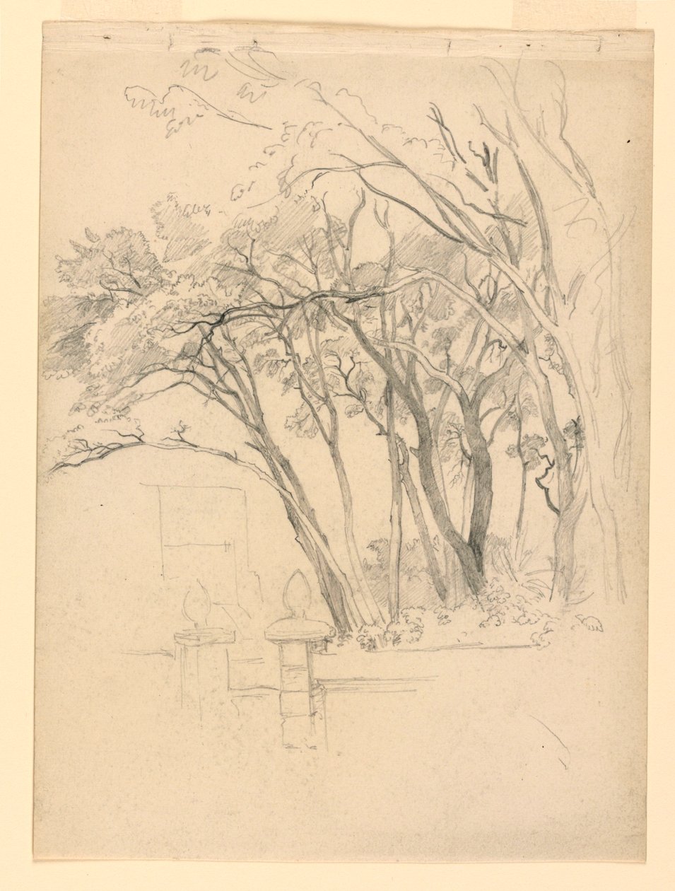 Study of Foliage by William Trost Richards