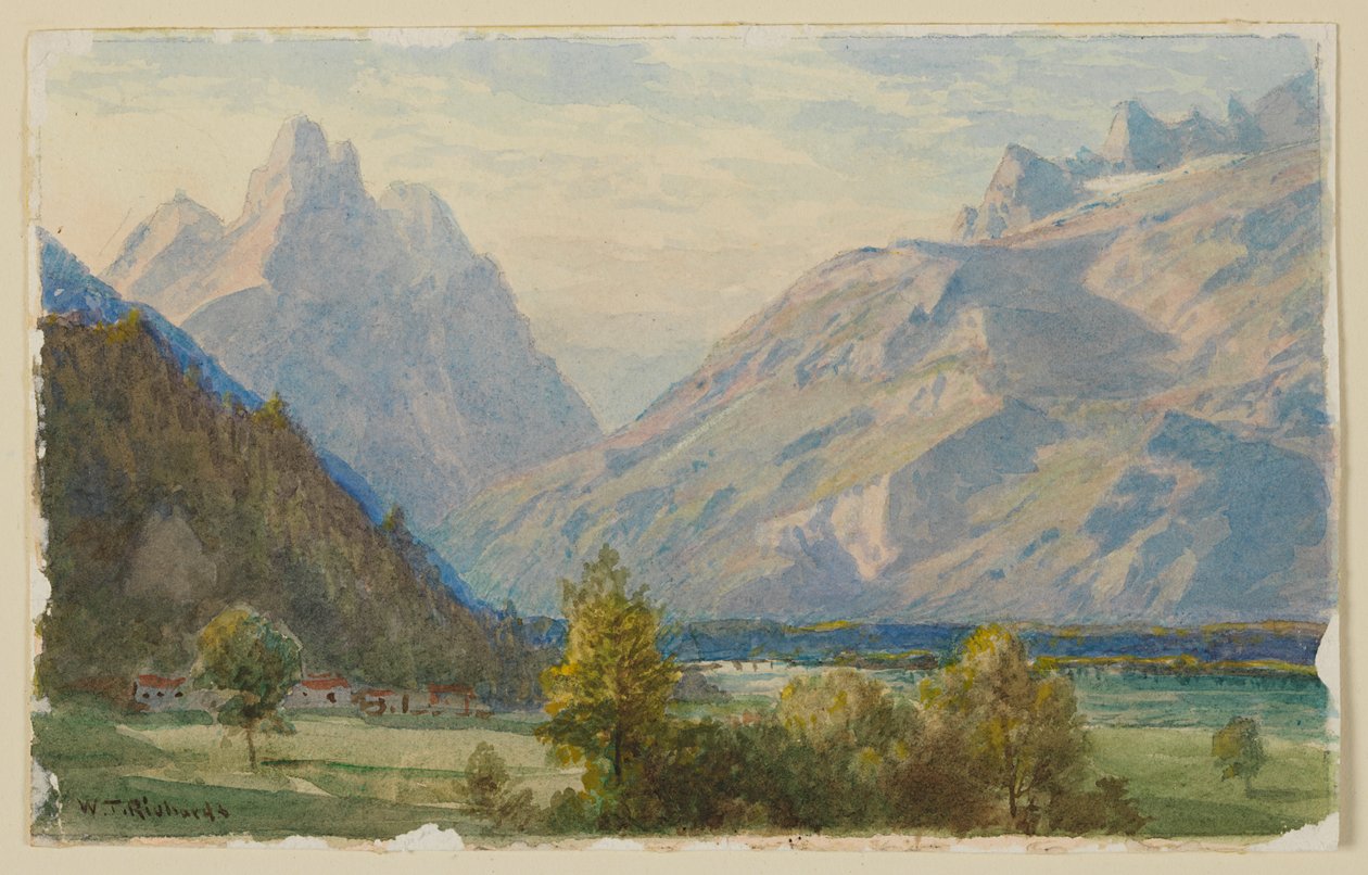 Study of Landscape, Norway by William Trost Richards