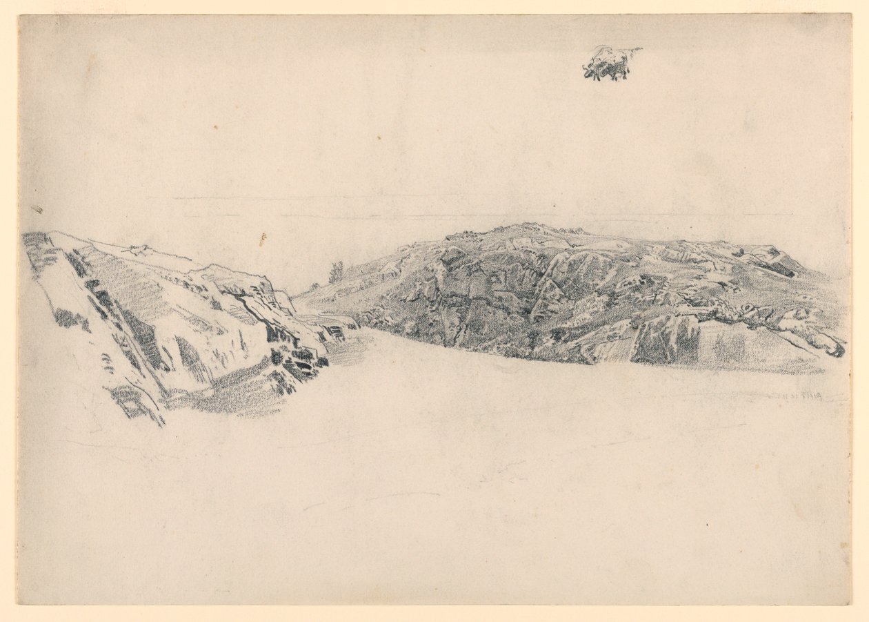 Study of Seashore, Rhode Island by William Trost Richards