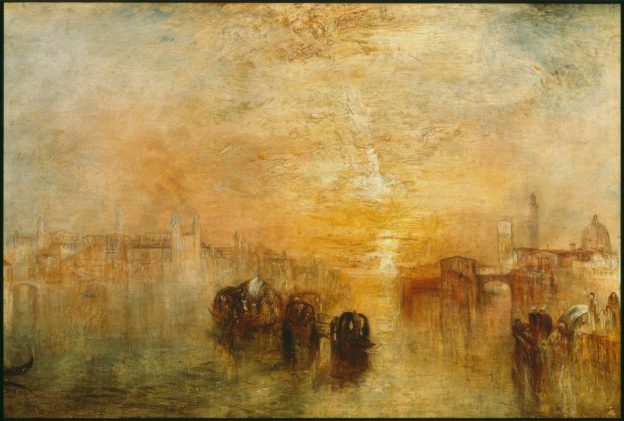 Venice: Going to the Ball (San Martino) by Joseph Mallord William Turner