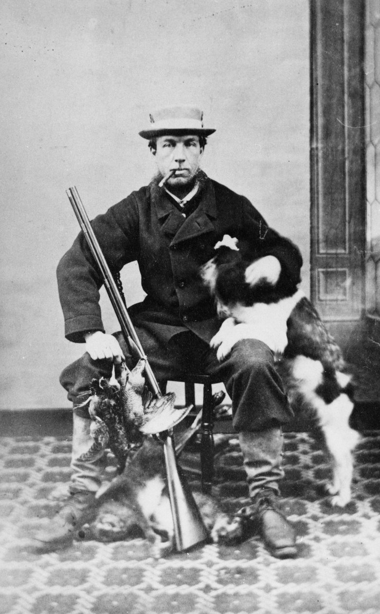 Willoughby Wallace Hooper after Shooting, c.1860-80 by Willoughby Wallace Hooper