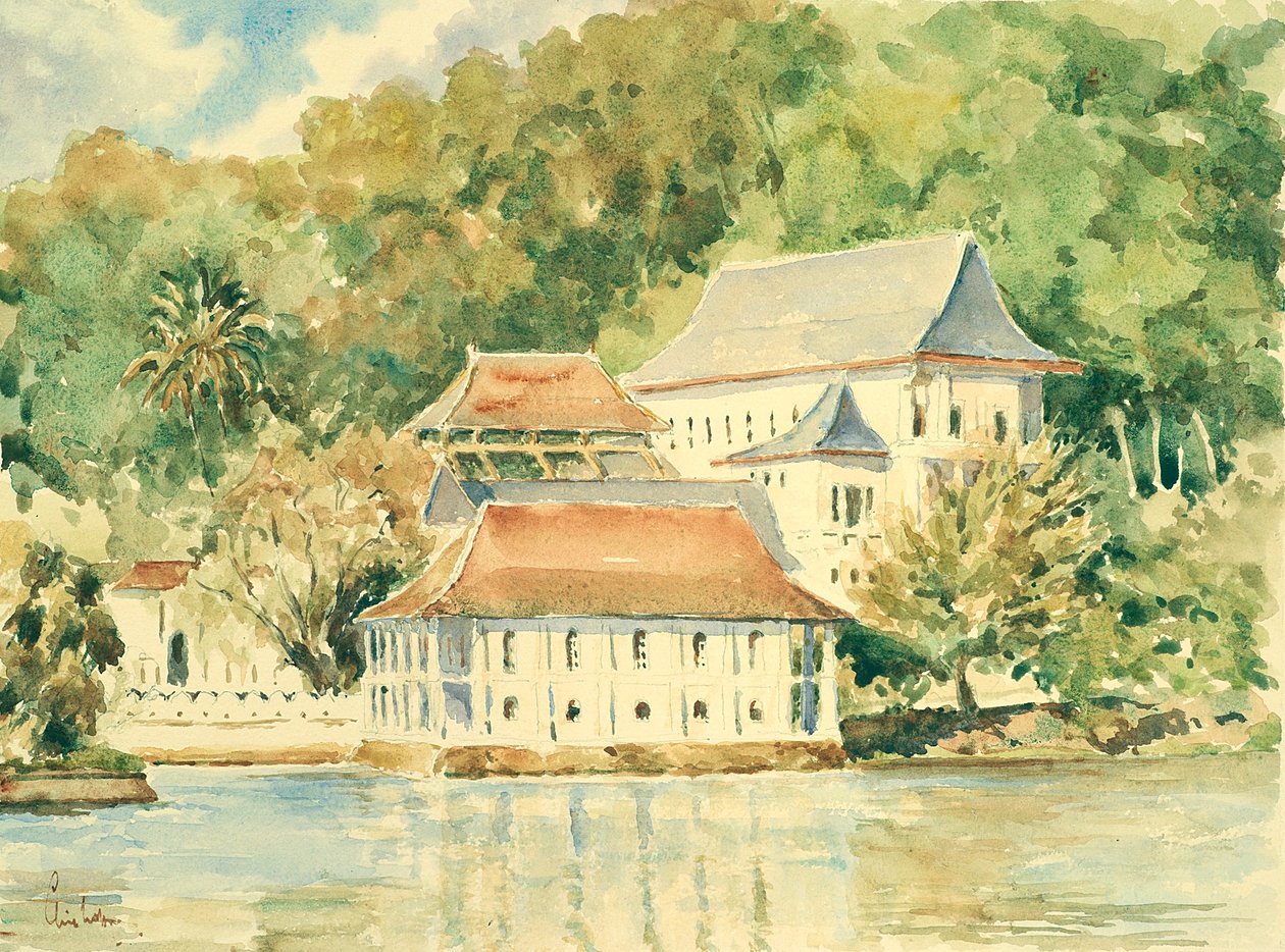 Temple of the Tooth, Kandy by Wilson Clive