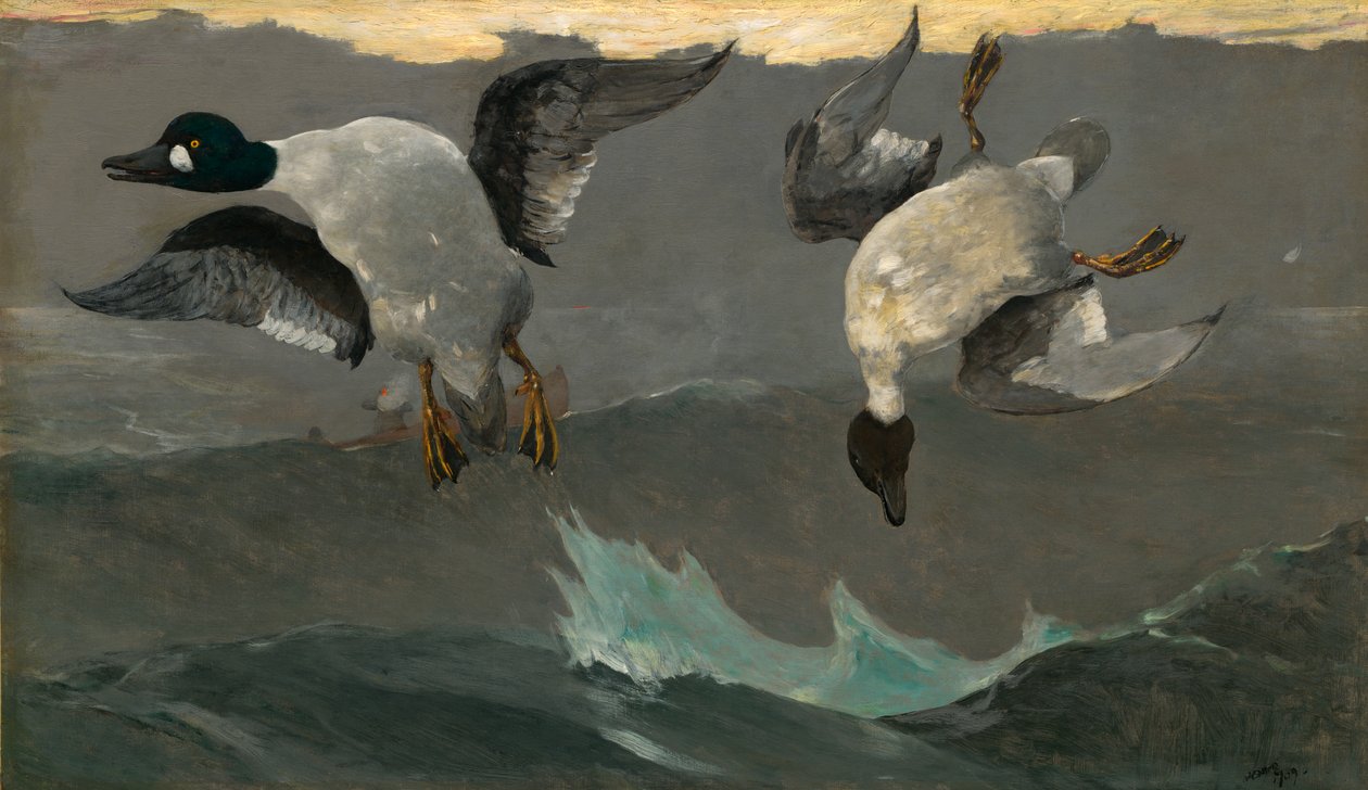 Right and Left by Winslow Homer
