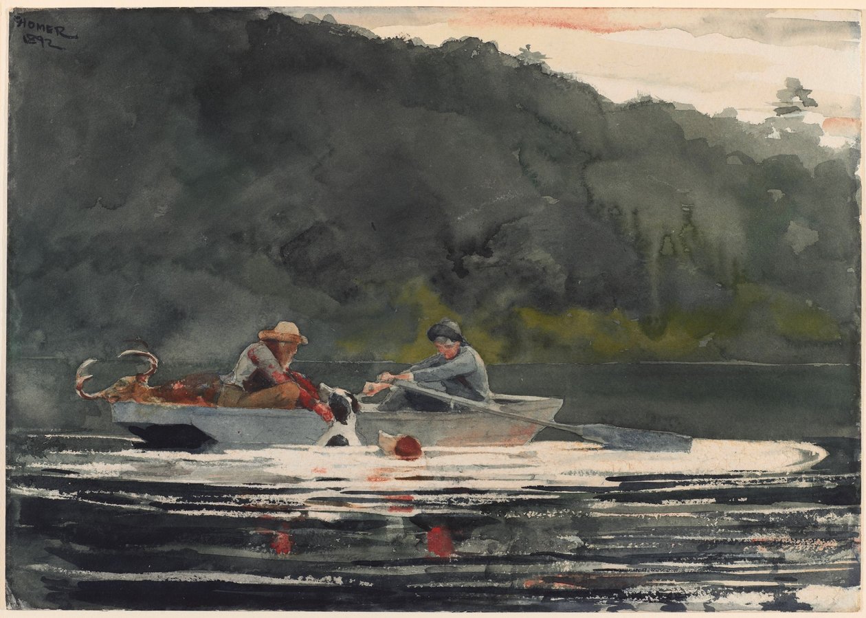 The End of the Hunt by Winslow Homer