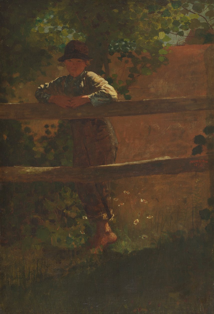 A Country Lad by Winslow Homer