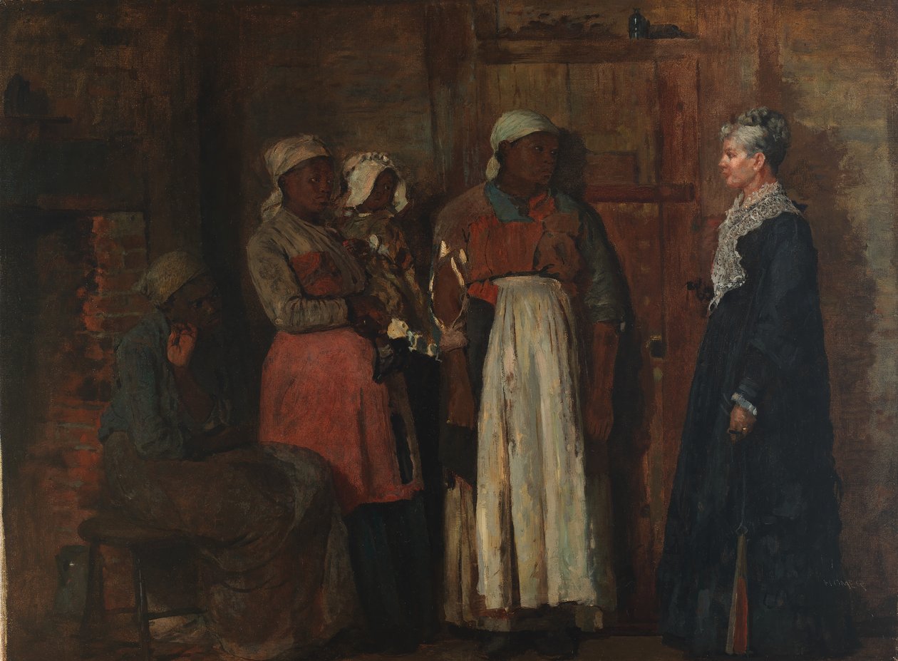 A Visit from the Old Mistress by Winslow Homer