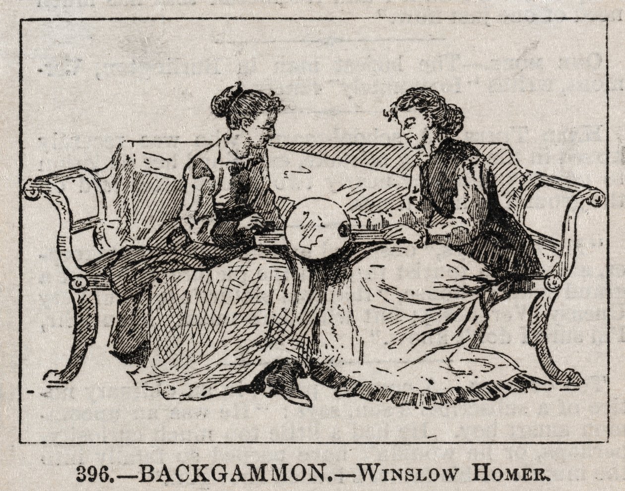 Backgammon by Winslow Homer