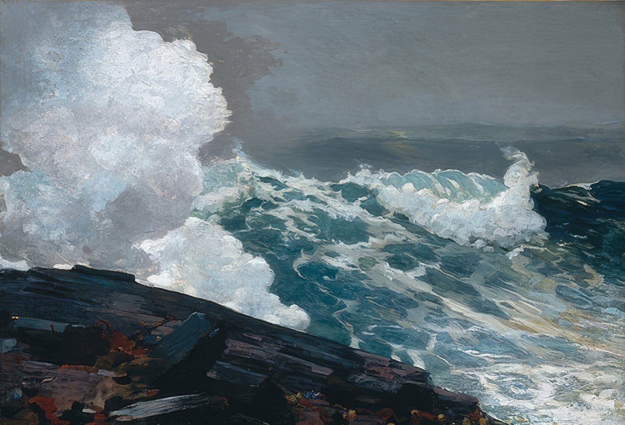 Northeaster (revised 1901) by Winslow Homer