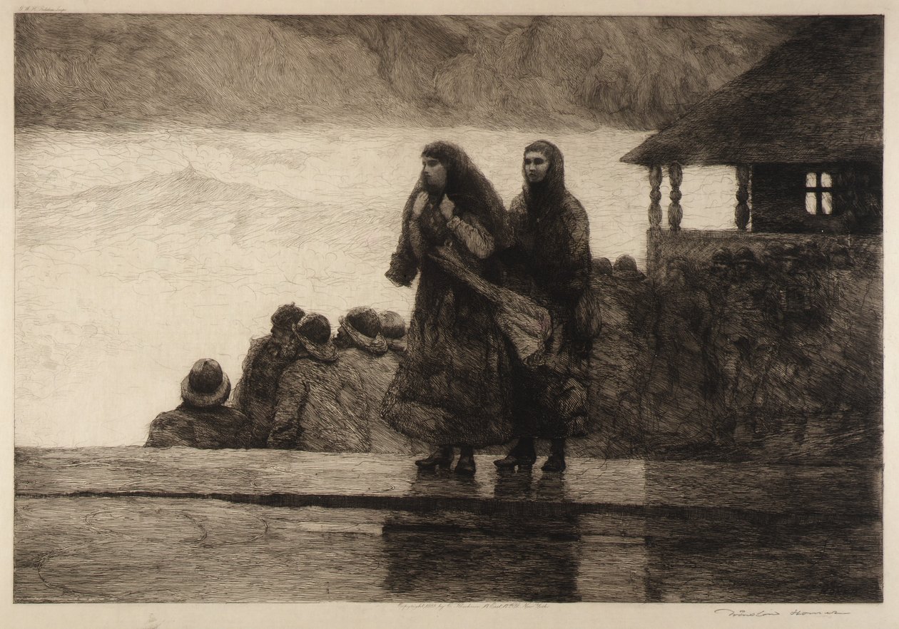 Perils of the Sea by Winslow Homer