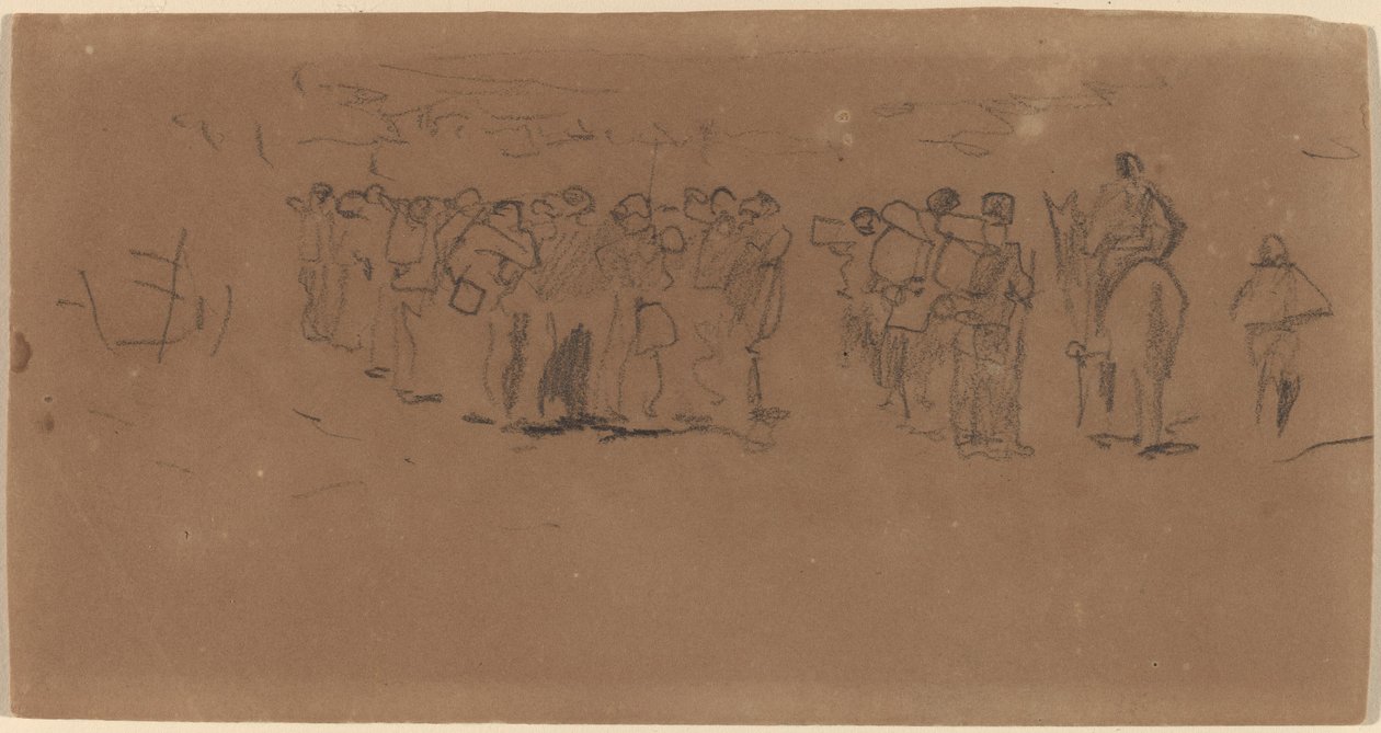 Preparing for the March by Winslow Homer