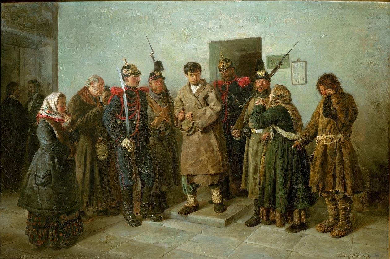 The Convicted by Wladimir Jegorowitsch Makowski