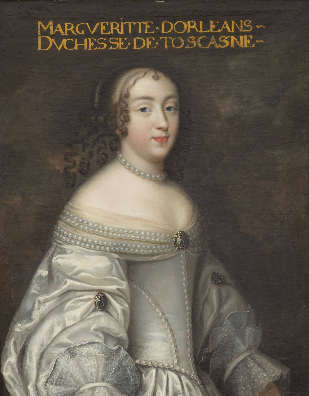 Marguerite Louise de Bourbon-Orléans, Grand Duchess of Tuscany (1645-1721) by Workshop of Charles Beaubrun