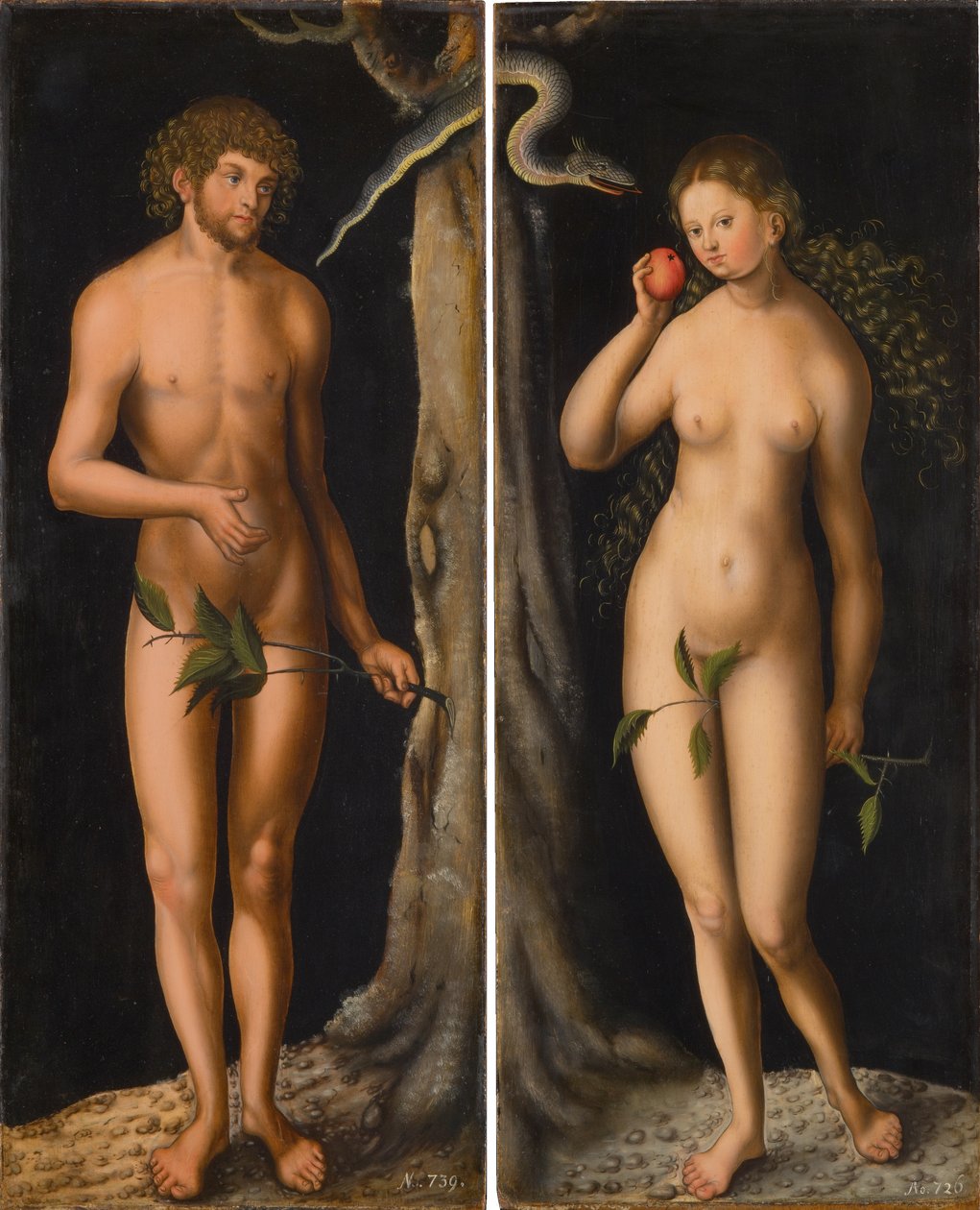 The Fall of Man by workshop of Lucas Cranach the Elder