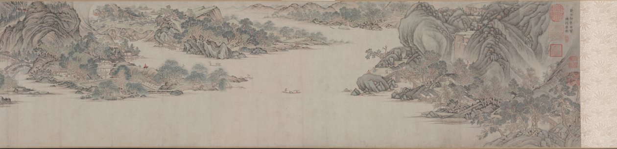 Greeting the Spring, 1600 by Wu Bin