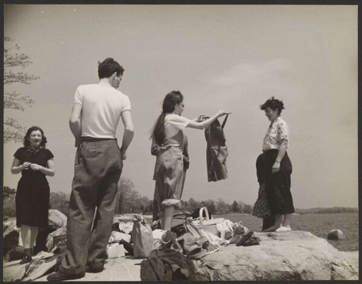 Class Picnic by Yasuo Kuniyoshi