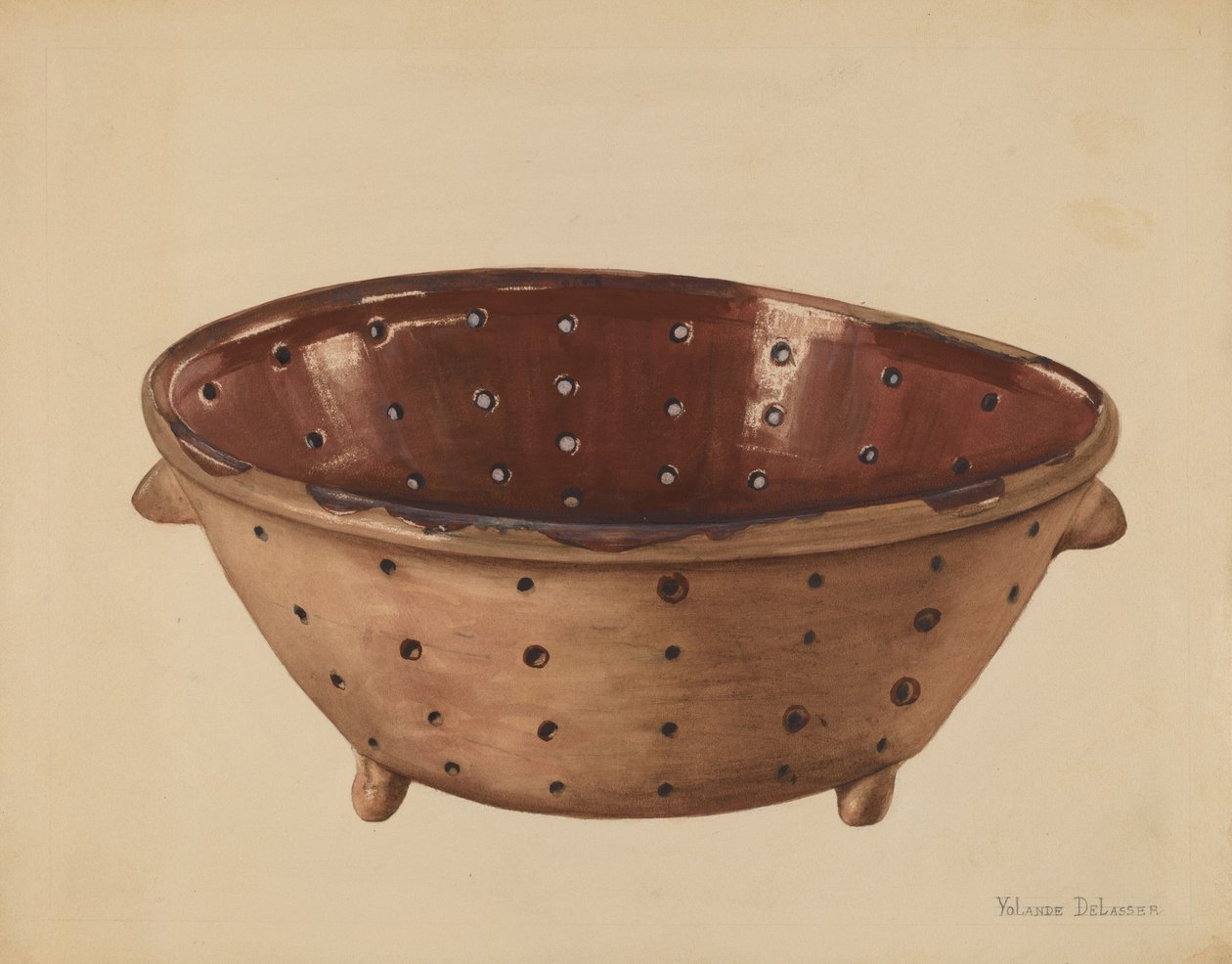 Colander by Yolande Delasser