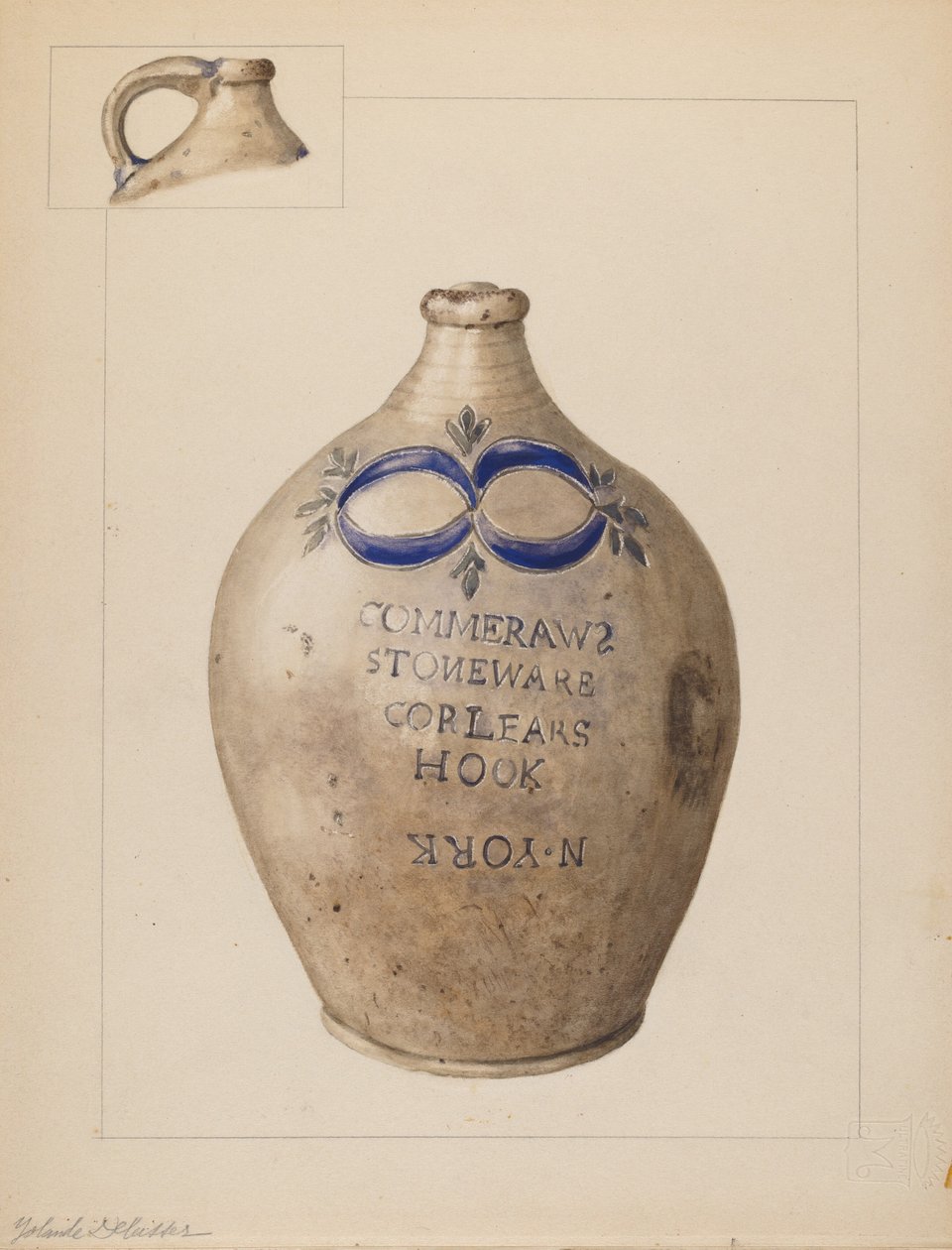 Jug by Yolande Delasser