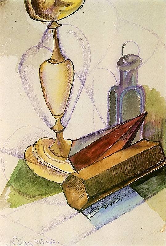 Cubist Still Life by Zygmunt Waliszewski