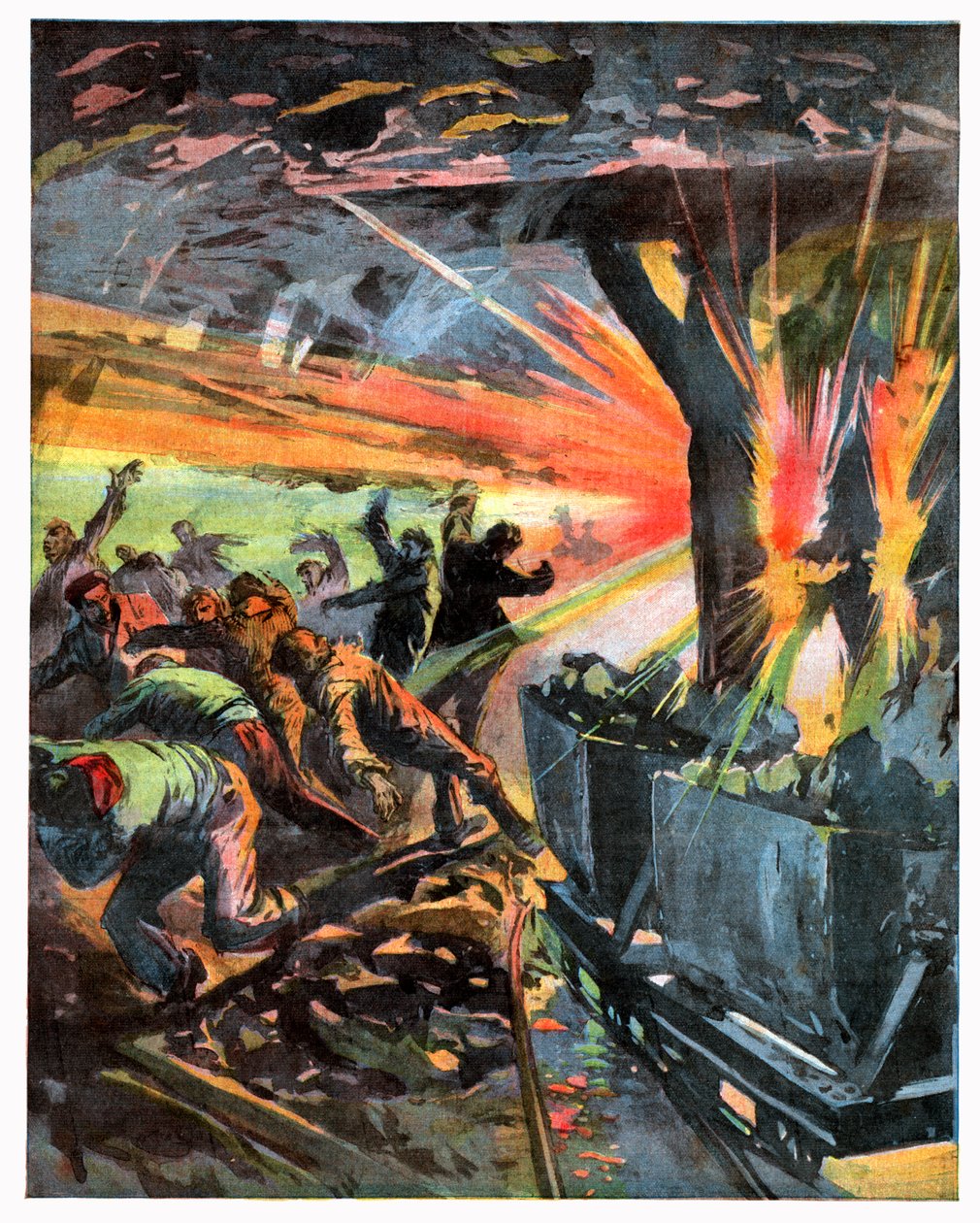 Firedamp Explosion by . .