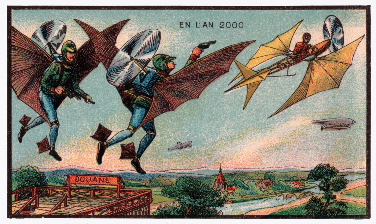 Flying Customs Officers by . .