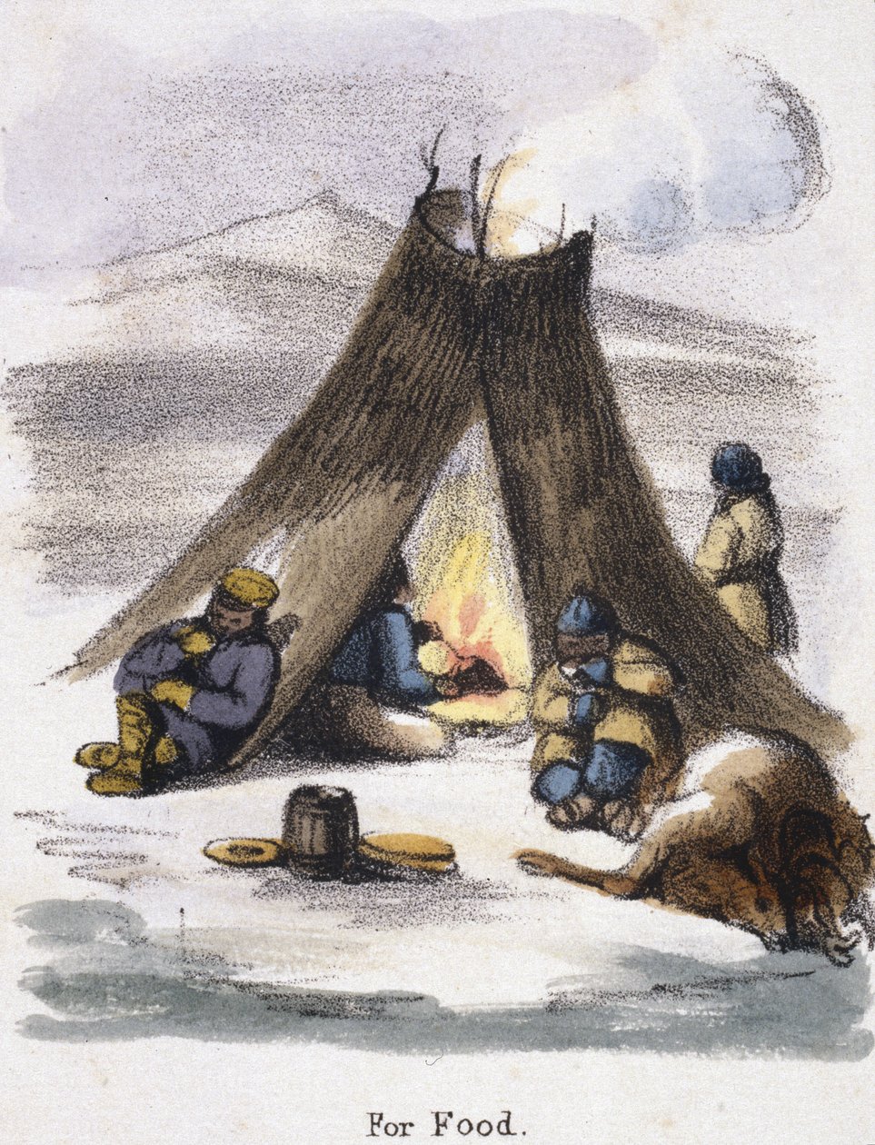 For Food, c. 1845 by Frederick (attr. to) Barnard