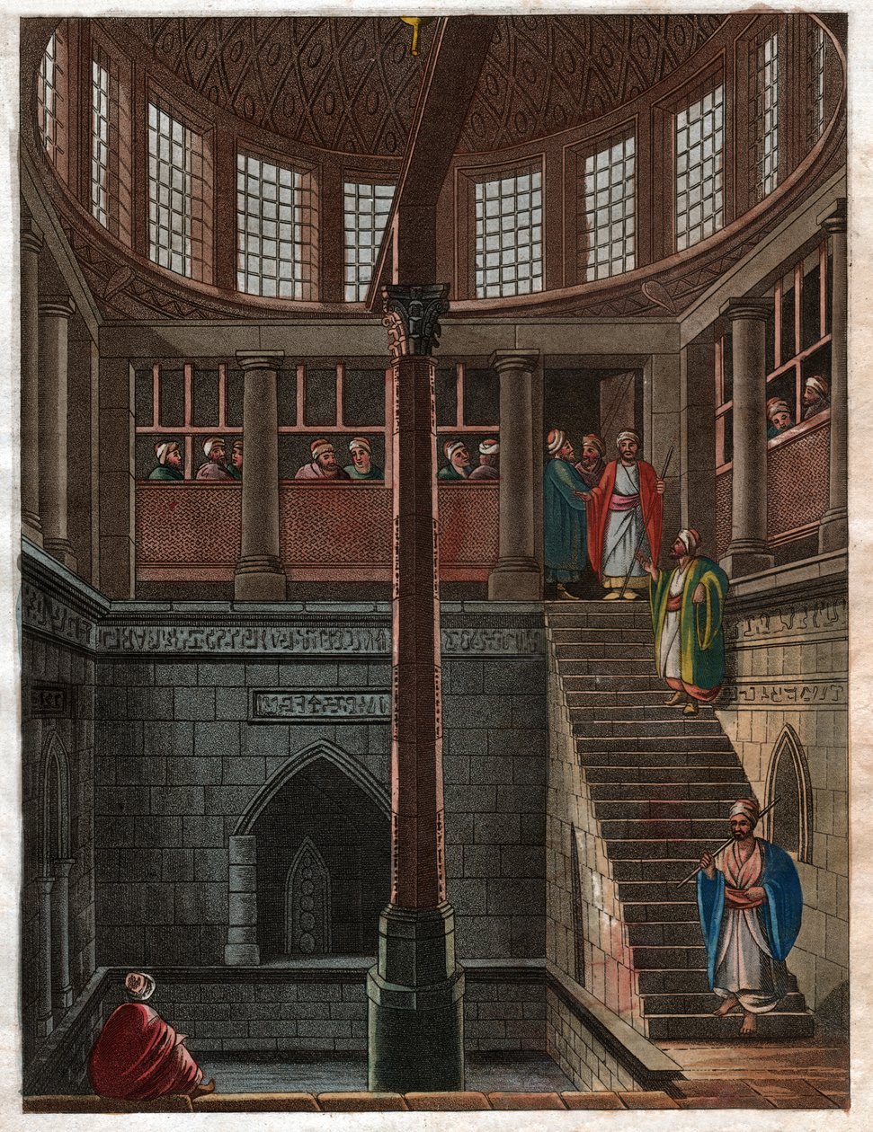 Nilometer of Cairo by . .