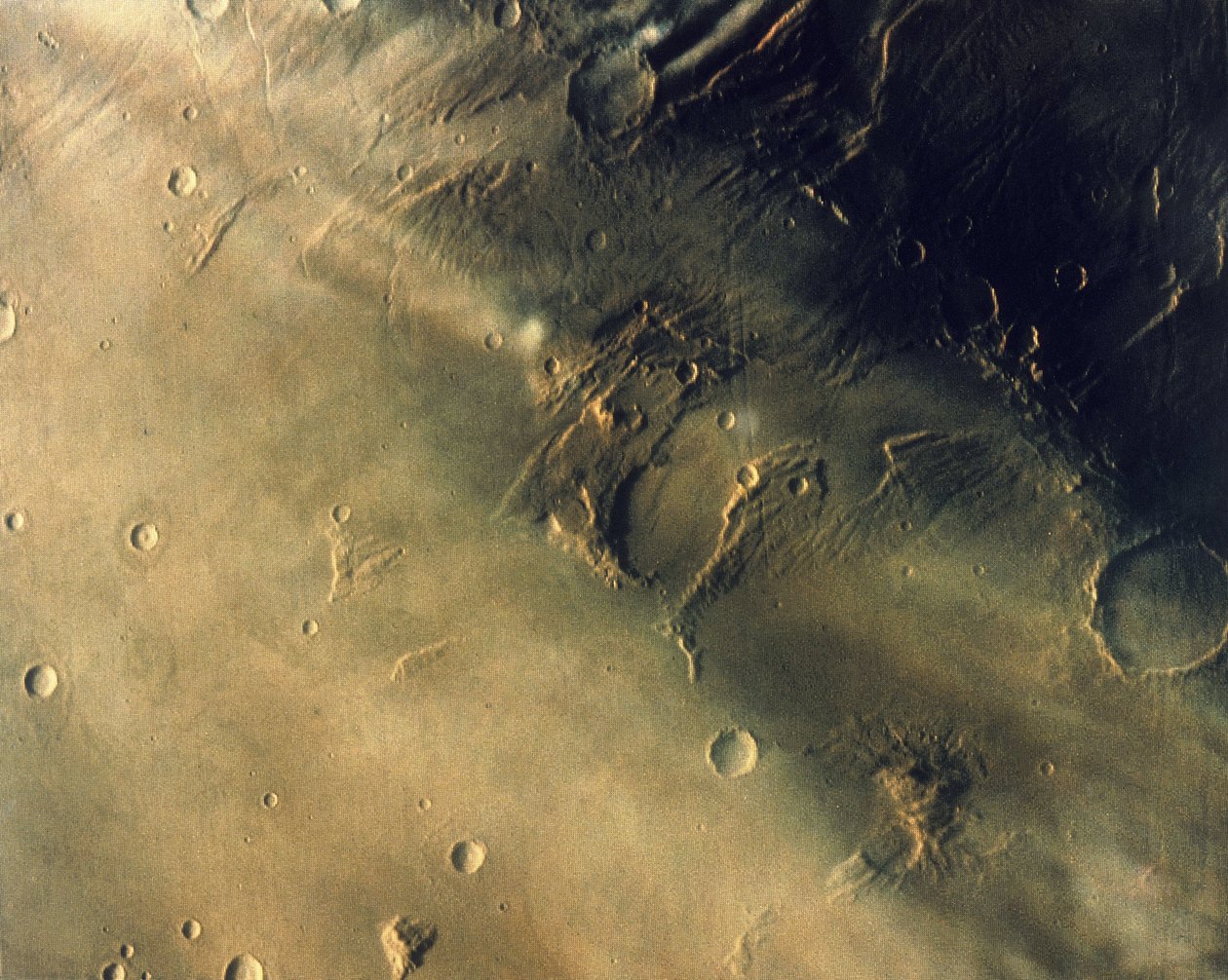 Surface of the Planet Mars by Frederick (attr. to) Barnard