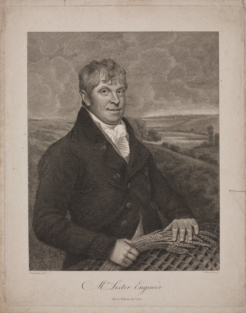 William Lester, British Engineer by Frederick (attr. to) Barnard