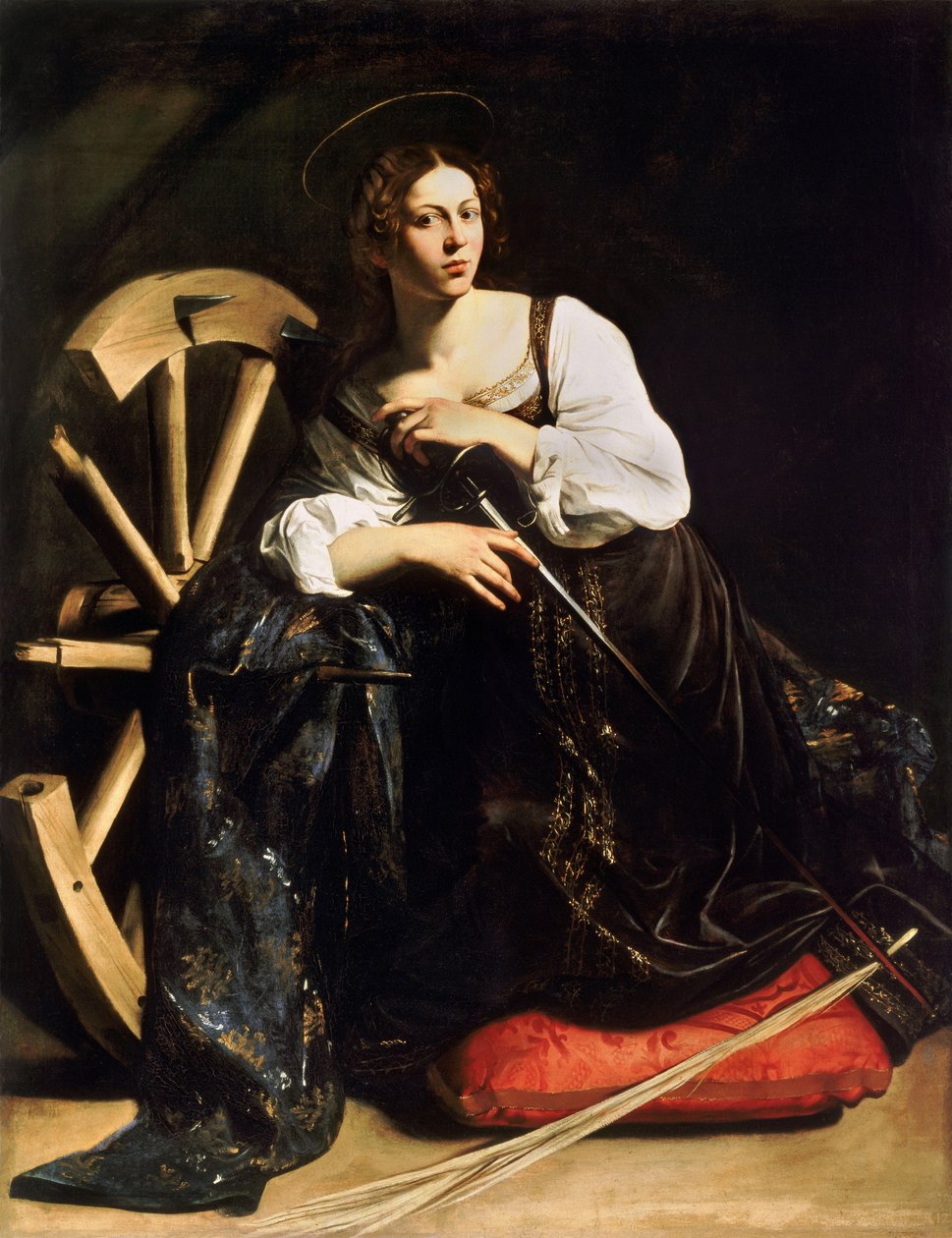 St. Catherine of Alexandria by Caravaggio