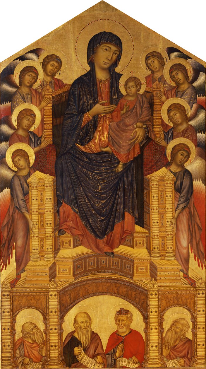 Majesty of Santa Trinita by Cimabue