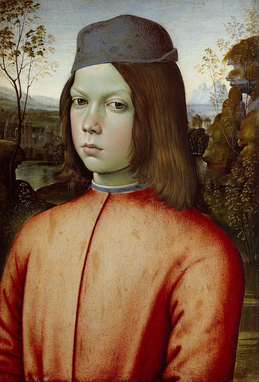 Portrait of a Boy by Pinturicchio